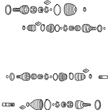 Pontiac 42702793 Axle Assembly