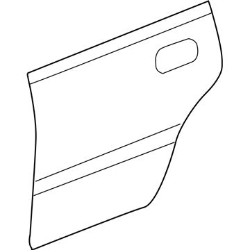 GM 15713035 Panel, Rear Side Door Outer