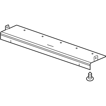 GM 22906317 Baffle Assembly, Radiator Air Lower