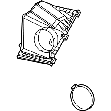 GM 25750694 Cover Assembly, Air Cleaner Housing (W/Mass Air Flow Sensor)