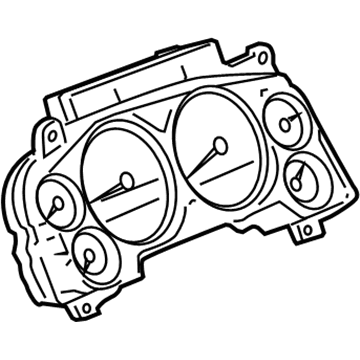 Chevy 22838411 Instrument Cluster