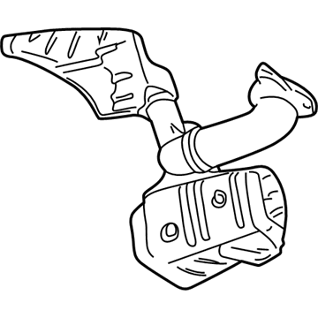 Oldsmobile 12564515 Air Inlet Duct