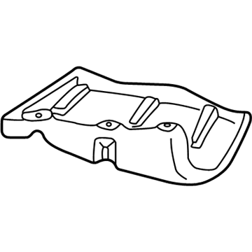 Chevy 10438904 Fuel Tank Strap