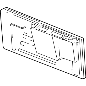 Cadillac 25853773 Storage Box