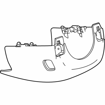 Chevy 84246107 Lower Column Cover