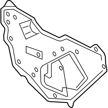 GM 15291741 Deflector Assembly, Front Side Door Water