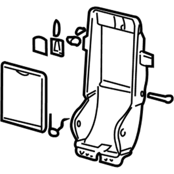 Cadillac 88895264 Armrest