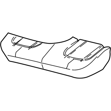 GM 88950689 Pad Asm,Rear Seat Cushion