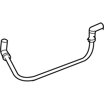 Chevy Aveo Crankcase Breather Hose - 96495290