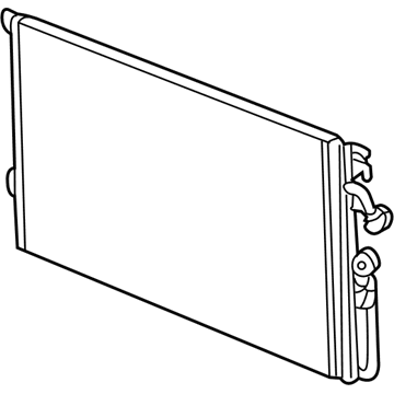 Saturn A/C Condenser - 15897864