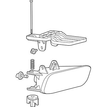 Cadillac 15252038 Fog Lamp Assembly