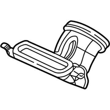 GM 15299259 Duct Asm,Auxiliary A/C Air Outlet