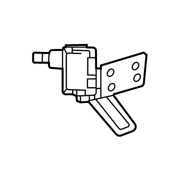 GM 42712912 Striker, I/P Compt Dr Lat