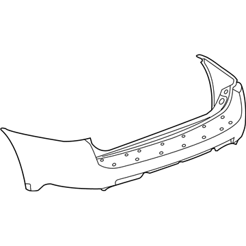 Chevy 89025791 Bumper Cover