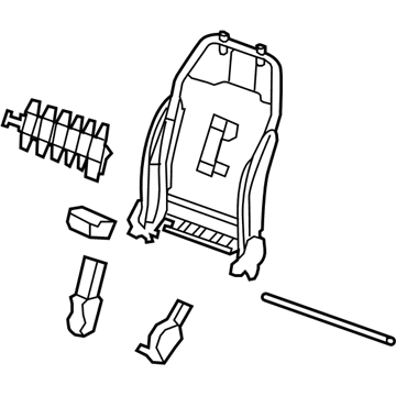 Cadillac 25807065 Frame Assembly