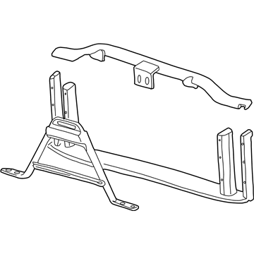 GMC 88980511 Radiator Support