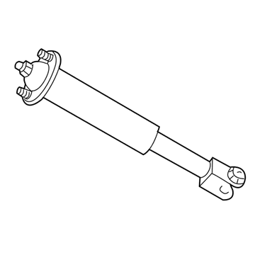 GM 20951597 Rear Shock Absorber Assembly (W/ Upper Mount)