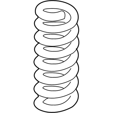 Cadillac 25798541 Coil Spring