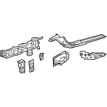 GM 39099439 Rail Assembly, Front Compartment Side