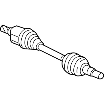 Saturn 15268074 Axle Assembly