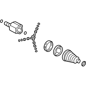 Saturn 15855622 Inner Joint Assembly