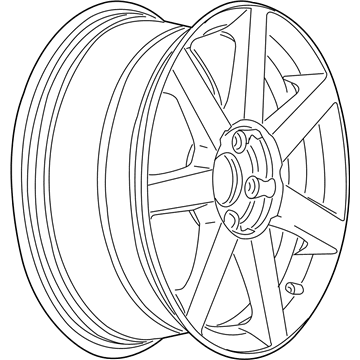 2005 Cadillac XLR Spare Wheel - 9595386