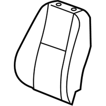 Chevy 20763637 Seat Back Pad