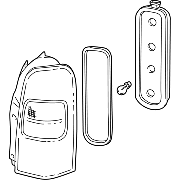 GM 19206746 Lamp Asm,Tail