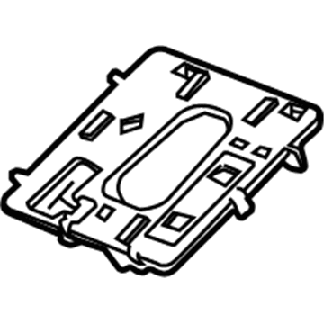 GMC 22895260 Mount Plate