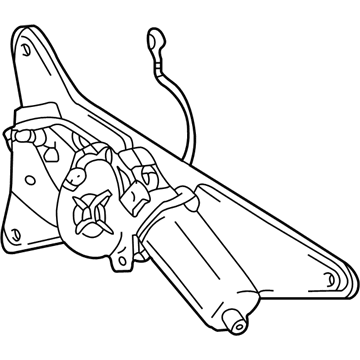 2002 Chevy Tracker Wiper Motor - 30020895