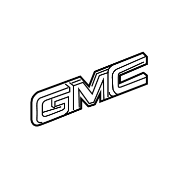 GMC 23122158 Emblem