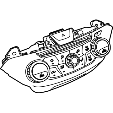 Chevy 92278336 Heater Control