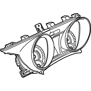 Chevy 92283333 Cluster Assembly