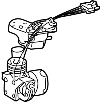 Chevy 22137533 Compressor Head