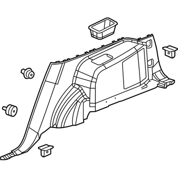 GMC 22769483 Lower Trim Panel