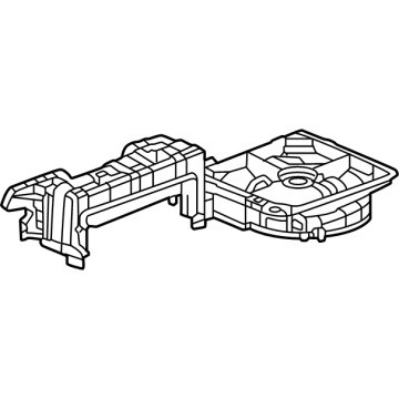 GM 42812110 CASE-HTR & A/C EVPR & BLO UPR