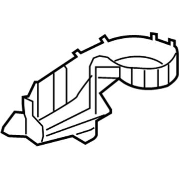 GM 15882272 Case, Heater & A/C Evaporator & Blower Lower