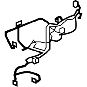 GM 21999106 Harness Assembly, Heater & A/C Control Lamp Wiring