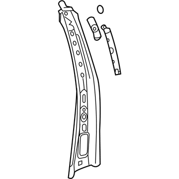 GM 22789655 Panel Assembly, Center Pillar Inner (Blank)