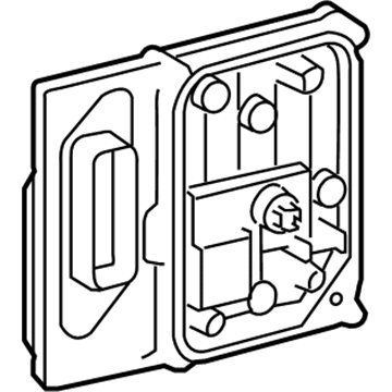 Cadillac 84078739 ABS Control Unit