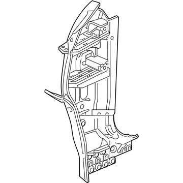 Cadillac 84321759 Hinge Pillar Reinforcement