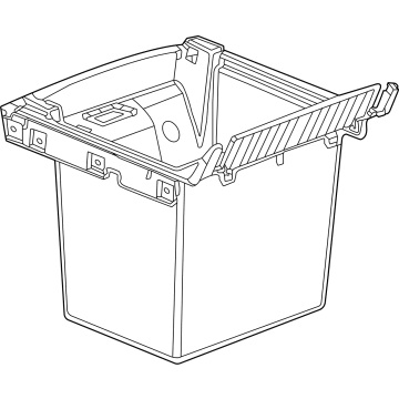 GM 85554815 COMPARTMENT ASM-F/FLR CNSL *BRIGHT LUSTEK