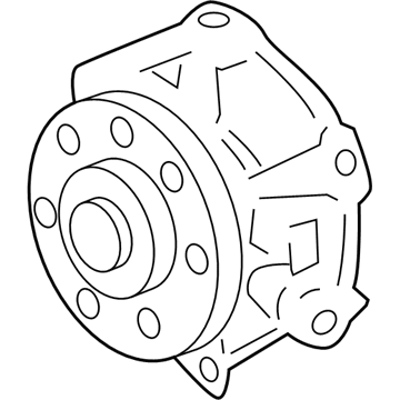 Saturn 12709178 Water Pump