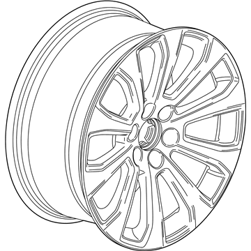 Chevy 84253949 Wheel, Alloy