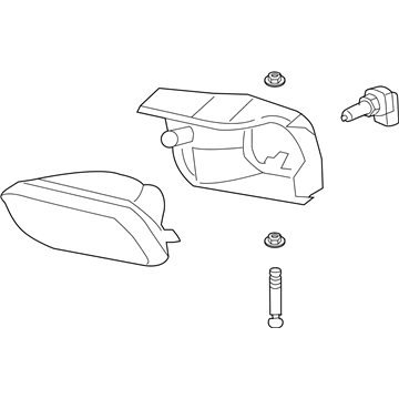 GM 15791434 Lamp Assembly, Front Fog