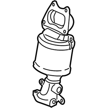 Saturn 12581993 Catalytic Converter