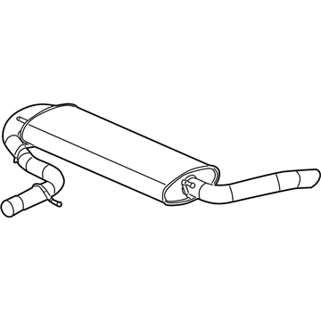 Saturn Vue Exhaust Pipe - 15898907