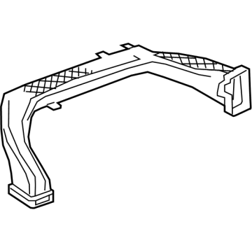 Chevy 23393852 Outlet Duct