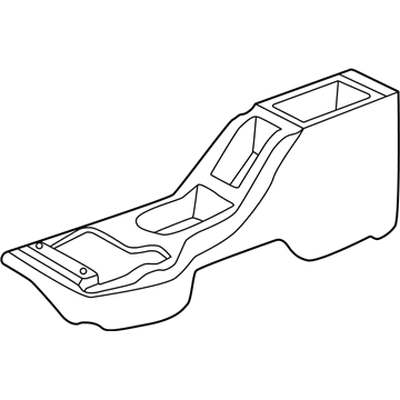 1995 GMC Sonoma Center Console Base - 15722314