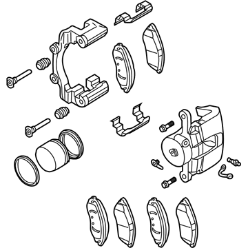 Pontiac 96475174 Caliper